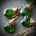 Chrome Diopside Earrings