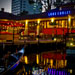 Gondolas docking outside Bottea Veneziana at The Lake Chalet