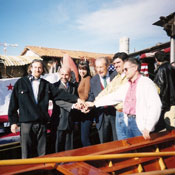 At the launch of our new gondola, November 1998